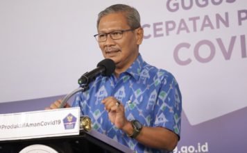 Yuri: Mengenakan Face Shield Tanpa Masker, Perlindungan Terhadap COVID-19 Tidak Maksimal