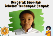 Bergerak Imunisasi Sebelum Terdampak Campak