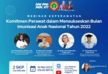 Webinar Keperawatan DPW PPNI NTT: Butuh Integritas Profesi untuk Meningkatkan Capaian Imunisasi