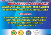 PPNI NTT Melaksanakan Pengmas BIAN di Pulau Kera