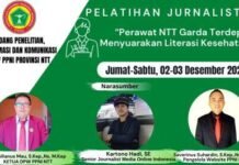Pelatihan Jurnalistik Dasar PPNI NTT: Semua Kegiatan Diberitakan