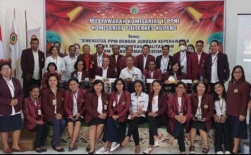 DPK PPNI Poltekkes Kupang Gelar Musyawarah Komisariat II, Antonia Helena Hamu Terpilih Menjadi Ketua