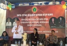 Bupati dan Wakil Bupati Kabupaten Kupang Ikut Rayakan HUT PPNI Ke-49