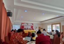DPD PPNI Kabupaten Kupang Gelar Rapat Evaluasi Program Kerja