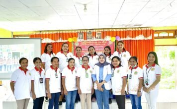Semarak HUT Emas PPNI di DPK PPNI Puskesmas Lewolaga