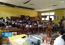 Puskesmas Oemasi Sukses Gelar CKG dan BIAS di SDN Kaemu Desa Oben