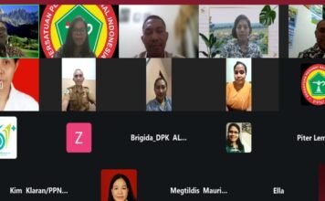 Fokus pada Anggota dan Kesejahteraan, DPW PPNI NTT Gelar Rapat Evaluasi Program 2025