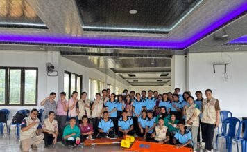 HIPGABI NTT Bekali Mahasiswa STIKes Maranatha Keterampilan Penanganan Bencana dan Kegawatdaruratan